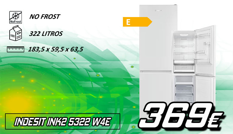 COMBI INDESIT BLANCO 184 CM